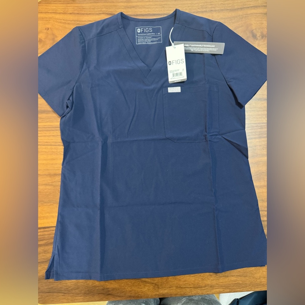 2 Sets Figs Scrubs Brand New with Tags in Navy